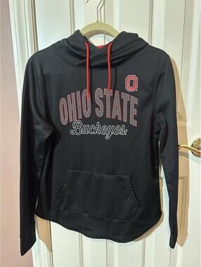 Ohio State Hoodie Sweatshirt Womens Size Small Black Campus Classics